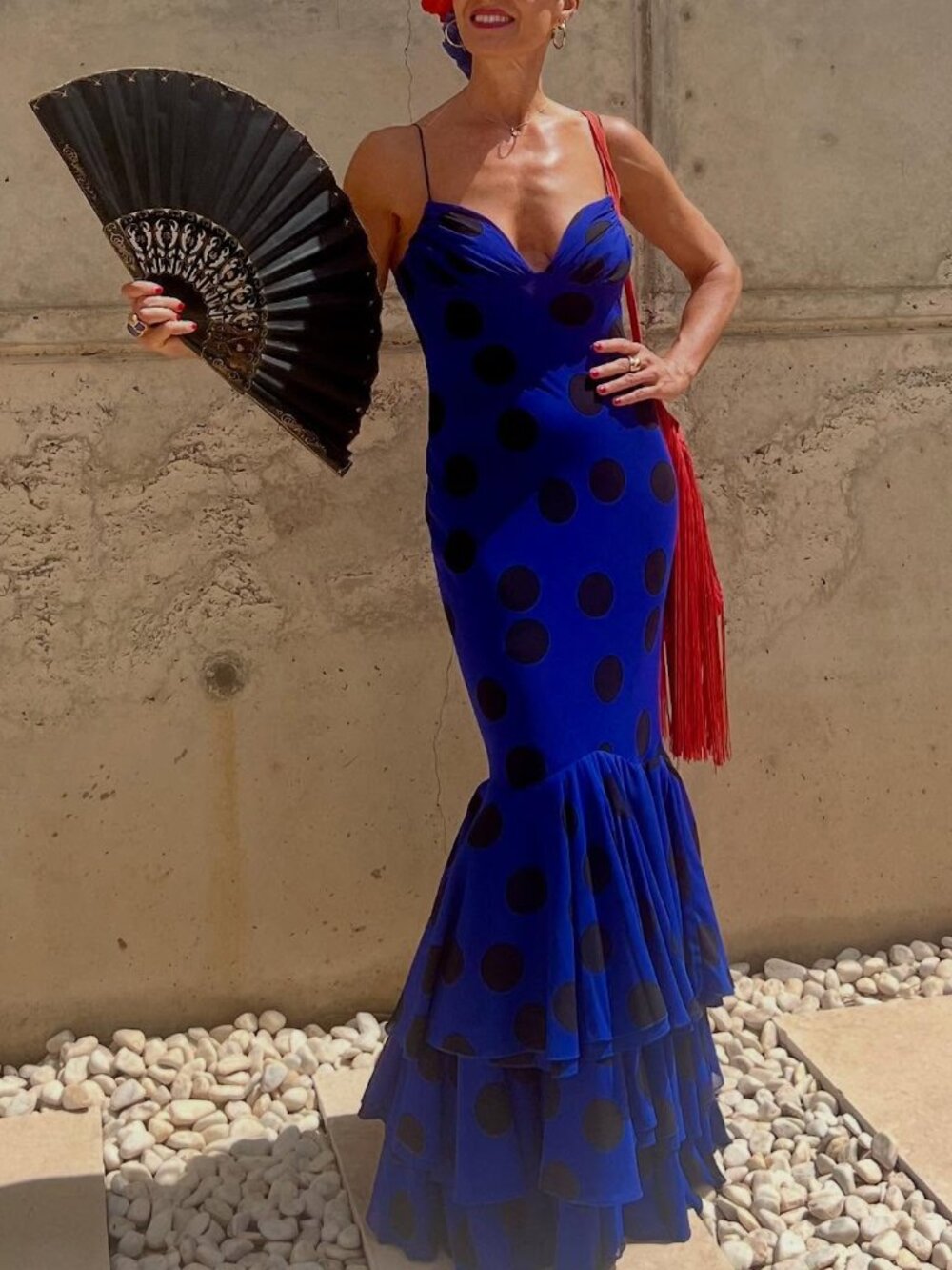 NEW Zara Polka Dot Maxi Dress Size XS - Picture 6 of 16